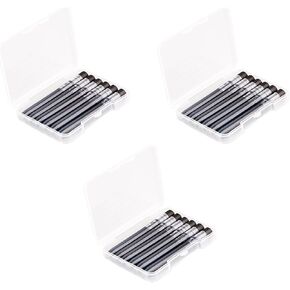 18 PCS Majohn A1, A2 Fountain Pen Ink Cartridges Black Color, 5.5mm Bore Diameter Ink Refills