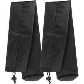 1 Pair Windshield Wiper Protector Covers Windshield Wiper Covers for Trucks Cars SUVs Protect from Ice Snow Frost Dew Bird Poop. Wiper Covers - 27.5 in (Black)