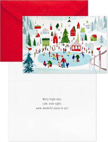 Hallmark Boxed Holiday Cards, Snowy City (40 Cards with Envelopes) in Saudi Arabia