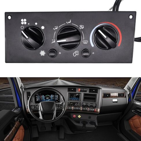 HiSport Climate Control Module 599-5511 Compatible with Kenworth T800 W900 T600A 2002-2006 AC Control Panel Replace F211025110 F2110071, F211025100, F211025110, F211032100,599-5511 in Saudi Arabia