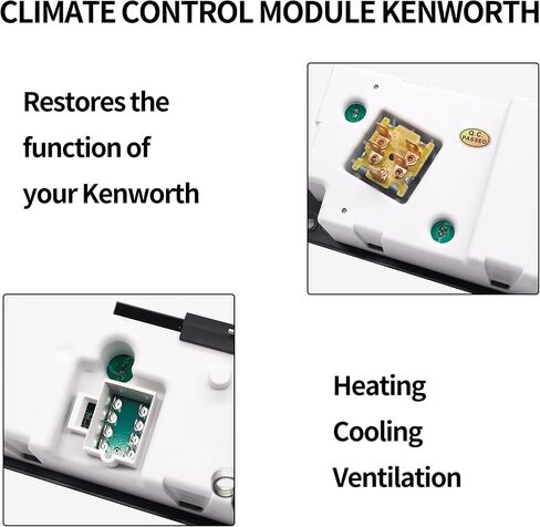 HiSport Climate Control Module 599-5511 Compatible with Kenworth T800 W900 T600A 2002-2006 AC Control Panel Replace F211025110 F2110071, F211025100, F211025110, F211032100,599-5511 in Saudi Arabia