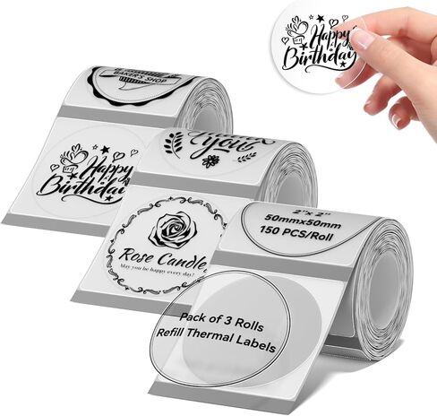 NIIMBOT 3 Rolls Switch Labels for B1 B21 B3S B21Pro Label Maker, Light Switch Labels Stickers for House/School/Office in Kuwait