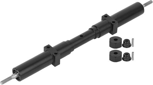 محور عجلة Ejoyous RC، أجزاء مقطورة للتحكم عن بعد 1/10، وصلة مقطورة RC بمقياس 1/10، أجزاء ترقية محور العجلة الخلفية المعدنية غير بالطاقة تناسب شاحنة جرار Tamiya 1/10 RC in Saudi Arabia