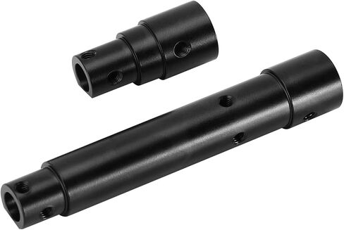 INJORA Brass Front Axle Tube Black Coating for Axial SCX10 PRO Upgrade 1/10 RC Crawler, 55g in Saudi Arabia