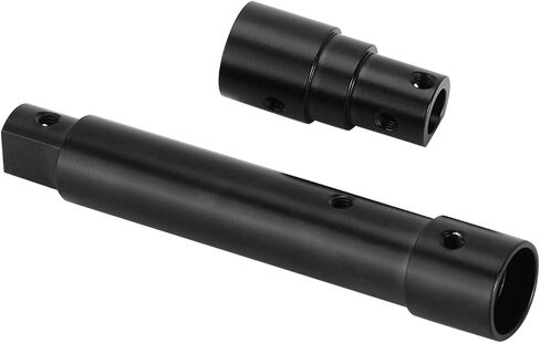 INJORA Brass Front Axle Tube Black Coating for Axial SCX10 PRO Upgrade 1/10 RC Crawler, 55g in Saudi Arabia