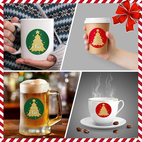 80 Pcs Christmas Sticker Christmas Naughty Nice Stickers Xmas Holiday Stickers Round Christmas Tree Labels for Envelope Stickers Christmas Gift Wrap Decoration Party Supplies, 2 Designs in Saudi Arabia