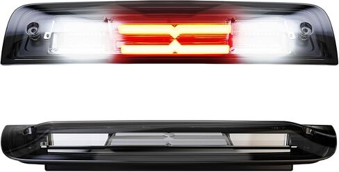 MZS Third Brake Light 3rd LED High Mount Stop Light Cargo Lamp Compatible with 2009 2010 2011 2012 2013 2014 2015 2016 2017 Ram 1500 2500 3500 Plug-N-Play Waterproof Smoked Lens Red/White in Saudi Arabia