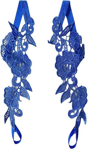 Lace Anklets Barefoot Sandals Summer Beach Bridesmaid Wedding Bridal Anklet Prom Pool Party Bellydance Accessories in Kuwait