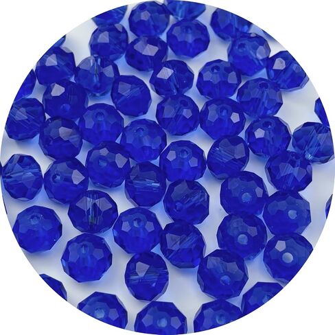 500pcs 4mm Crystal Glass Beads for Jewelry Making, Faceted Crystal Beads Rondelle Glass Spacer Beads for Wind Chimes Bracelet Earring Necklace DIY Craft(Pink) in Kuwait