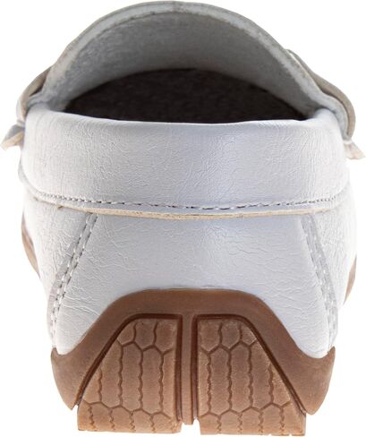 Josmo Boys Moccasin Driving Loafers - Casual Dress Penny Slip On Boat Shoes (Toddlers - Little Kids - Big Kids) in Saudi Arabia