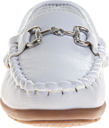 Josmo Boys Moccasin Driving Loafers - Casual Dress Penny Slip On Boat Shoes (Toddlers - Little Kids - Big Kids) in Saudi Arabia