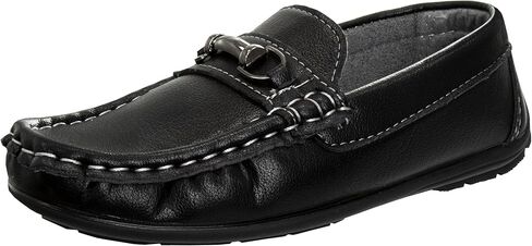 Josmo Boys Moccasin Driving Loafers - فستان كاجوال Penny سهل الارتداء على القارب (الأطفال الصغار - الأطفال الصغار - الأطفال الكبار) in Saudi Arabia