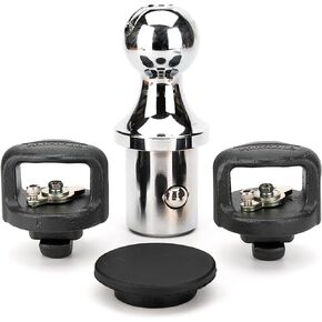 30137 Puck System Gooseneck Hitch Kit Compatible with Ford F-250/F-350/F-450 Super Duty Trucks Nissan Titan XD Trucks - 30000 lbs, 2-5/16-Inch Ball