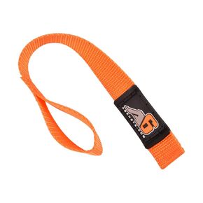 Agency 6™ Winch Hook Pull Strap - Orange - 1 INCH Wide - Heavy Duty - Made in The U.S.A