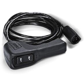 WARN 83665 Hand Held Plug-In Truck Winch Remote Controller with Ergonomic Grip and 12' Connector Cable