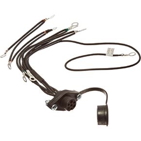 WARN 39886 Winch Component Accessory: Remote Control Socket Assembly for 5 Wire Electrical System
