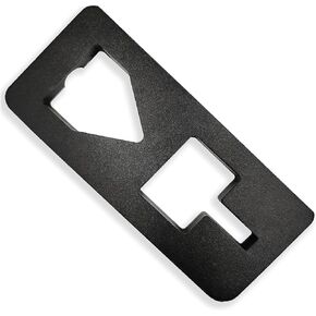 𝐓 𝐏𝐨𝐬𝐭 𝐏𝐮𝐥𝐥𝐞𝐫 𝐏𝐥𝐚𝐭𝐞 - with Heavy Duty Steel - Effortlessly Remove T-Posts or Fence in Farm&Garden, Use Chains,Handyman Jack to Pull Out The T-Post from The Ground
