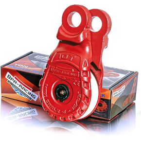 BPA-RACING كتلة خطف 10 طن | كتلة البكرة بمقبض سهل الإمساك | تعمل مع 3/4 حلقات على شكل حرف D وحبل صناعي يصل إلى 15/32 بوصة | ملحقات الرافعة شديدة التحمل | مجموعة الطوارئ للتعافي من الطرق الوعرة in Kuwait