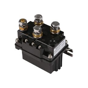 ZESUPER Winch Solenoid 12V 500 A Relay Contactor Solenoid Relay for 8000-15000lb ATV UTV Truck Winch Replacement