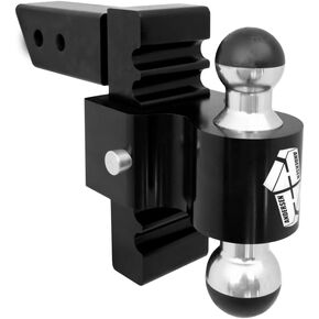 3456-25 | 6" Rapid Hitch (Black) | 2-1/2" Shank | 2" x 2-5/16" Greaseless AlumiBall (10K/12.5K GTWR)