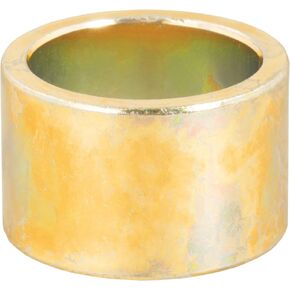 CURT 21200 Trailer Hitch Ball Hole Reducer Bushing, Reduces 1-1/4-Inch Diameter to 1-Inch Stem,Yellow zinc