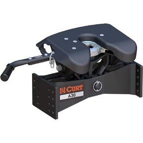 CURT 16590 A30 5th Wheel Hitch Head Only, Legs or Roller Required, 30,000 lbs