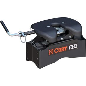 CURT 16545 Q24 5th Wheel Hitch Head Only, Legs or Roller Required, 24,000 lbs