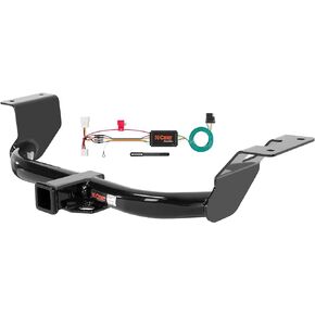 CURT 99306 Class 3 Trailer Hitch, 2-Inch Receiver, 4-Pin Wiring Harness, Select Honda CR-V
