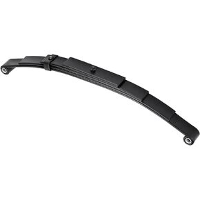 Youxmoto Trailer Leaf Spring 4 Leaf Double Eye, 1750lbs Cap for 3500lbs Axle, 25-1/4" L, 1-3/4" Width, 9/16 Eye I.D (2 Bushings), Fits for SW4B