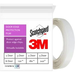 Door Edge PPF PRE-Cut Guard Scratch 3M Paint Protection Film Clear Invisible Universal Car Truck (Roll 0.4 Inch x 240 Inches)