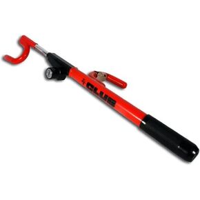Winner International The Club 1000 Original Club Steering Wheel Lock, Red