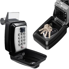 2024 Upgrade SL-591 Car Window Lock Box for Turo, Car Key Lock Box, Car Window Punch Button Lock Box, Car Window Key Safe Box, Car Lock Box, Vehicle window Lock Box fit for Ride Share, Turo, GetAround