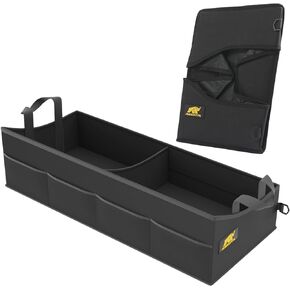MIKKUPPA Truck Under Seat Storage - Replacement for 2015-2024 Ford F150 F250 F350, for 2 Compartments for Bench Seat Truck Tool Box Organizer Underseat Storage Bag