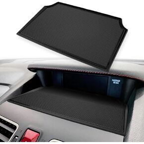 Auovo Dashboard Mats for Subaru Forester Accessories 2019-2024/ Crosstrek 2018-2023 / Impreza 2018-2023 Car Interior Silicone Material Dash Pad Liner （Upgrade, 1 pcs Red Dashboard Mat