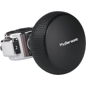 Hypersonic Large Steering Wheel Knob Spinners, Vehicle Steering Wheel Spinners Ball Durable Suicide Knob for Car, SUV, Trucks, Tractors, Boat etc (Black)