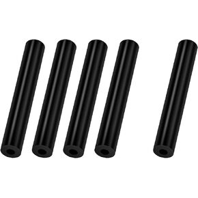 Sun Visor Repair Kit for Jeep Wrangler, Veharvim 5 Visor Tubes for Driver & Passenger Side Car Sun Visor, Black