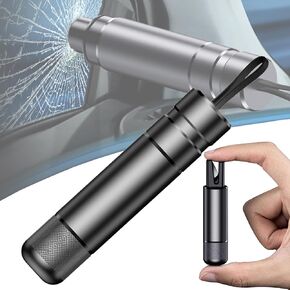 Window Breaker Seatbelt Cutter Car Gadgets Vehicle Escape Tool Safe Hammer Glass Breaker Life-Saving Emergency Artifact One Second Broken Window Car Safety Hammer