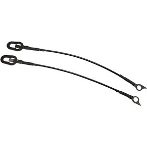 RLB-HILON Tailgate Cable Compatible with 1994-2002 Dodge Ram 1500 2500 3500, 55345124AB 55345125AB, Lift Gate Support Straps Pickup