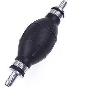 JRL Fuel Pump Fuel Line Hand Primer Bulb 6mm 1/4‘’ inch Rubber fit for Car/Boat/Marine/Motorcycle 9001080A