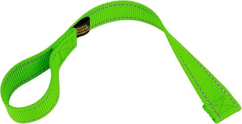 Country Brook Design - 1 Inch Winch Hook Pull Strap with Reflective Nylon - Black in Kuwait