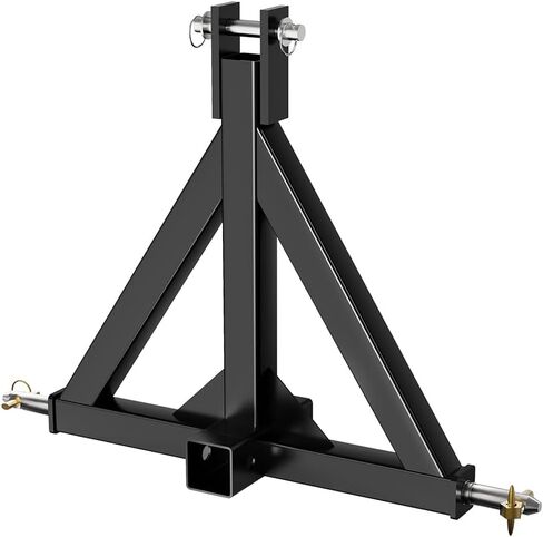 وصلة مقطورة استقبال 3 نقاط 2 بوصة من COZONY - هيكل عالي التحمل، تصميم سريع التفكيك، متوافق مع Kubota، John Deere، الجرارات المدمجة - مثالية للأعمال الزراعية والبناء in Kuwait