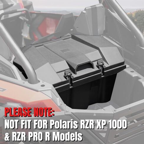 صندوق شحن خلفي A & UTV PRO 73 QT لـ 2020-2024 Polaris RZR PRO XP/PRO XP 4، 2022-2024 RZR Turbo R، صندوق تخزين مقاوم للماء للأمام، استبدل OEM # 2883751، غير مناسب لطراز RZR XP 1000 in Kuwait