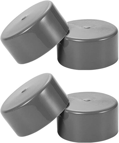 SDTC Tech Trailer Wheel Bearing Protector Sets 1.98 Inch Stainless Steel Bearing Protectors with Bearing Dust Cover Caps for Trailer Boat (Grey and Chromed, 1 Pair) in Kuwait