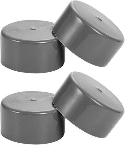 SDTC Tech Trailer Wheel Bearing Protector Sets 1.98 Inch Stainless Steel Bearing Protectors with Bearing Dust Cover Caps for Trailer Boat (Grey and Chromed, 1 Pair) in Kuwait