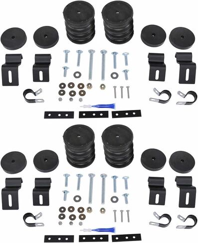 SuperSprings Trailer SumoSprings لمحور المقطورة مع 5000-8000 GAWR، تكوين الزنبرك السفلي | سعة 1000 رطل عند ضغط 50% | عبوة من 4 قطع، صُنعت في الولايات المتحدة الأمريكية | خدمات الدعم التقني-106-47 in Saudi Arabia