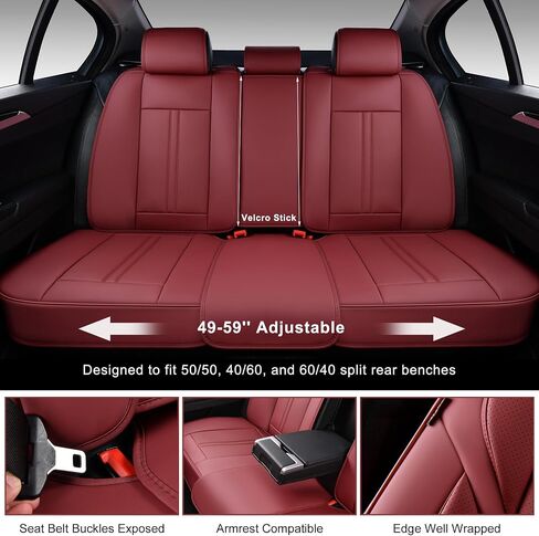 Front Seat Covers, Universal Seat Covers for Cars 2 Pieces, Waterproof Leather Auto Seat Protectors Car Interior Accessories, Car Seat Cushions Fit for Most Sedans SUV Pick-up Truck, Beige in Kuwait