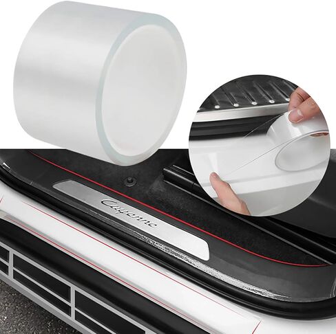 Universal Car Door Edge Guard Door Sill Protector, Automotive Anti-Collision Strip for Car Door Edge/Front and Rear Bumper/Door Sill Protector, Fits for Most Car, Black (2.7In x 33Ft) in Saudi Arabia