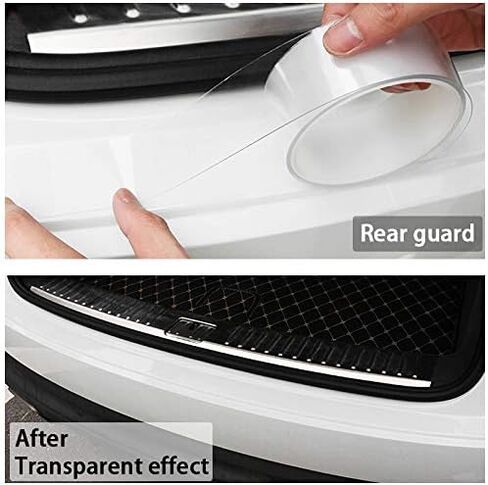 Universal Car Door Edge Guard Door Sill Protector, Automotive Anti-Collision Strip for Car Door Edge/Front and Rear Bumper/Door Sill Protector, Fits for Most Car, Black (2.7In x 33Ft) in Saudi Arabia