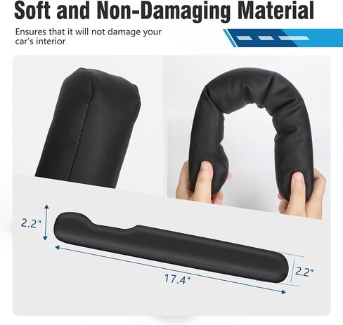 VAWIT Leather Car Seat Gap Filler Universal Fit Organizer for Most Cars Trucks SUVs Stop Things from Dropping, Pack of 2 in Saudi Arabia