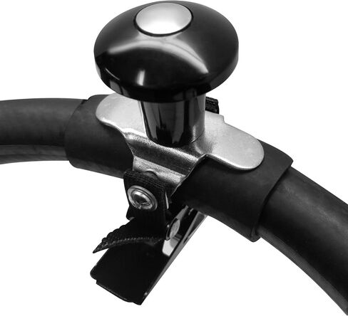 Steering Wheel Knob Spinner - Quick-Release and Bearingless for a Long Life - Ideal for Truck Drivers - Universal Easy Install - Stealth Model in Saudi Arabia